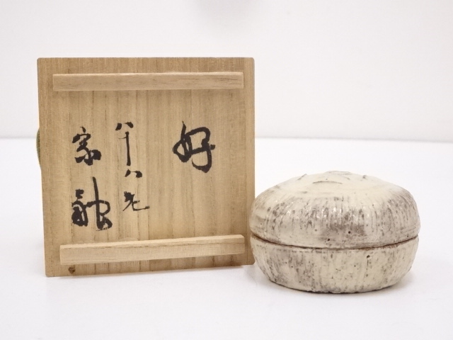 JAPANESE TEA CEREMONY INCENSE CONTAINER / KOGO SEITO MATSUI 